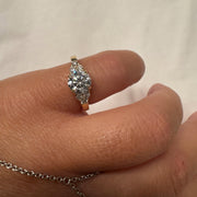 Bague diamant naturel rond 1.23 carat or jaune Valentina